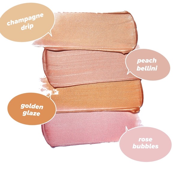 Lottie London Cheeky Glow Liquid Highlighter Wand, Golden Glaze,, 0.47 fl oz - Picture 4 of 5